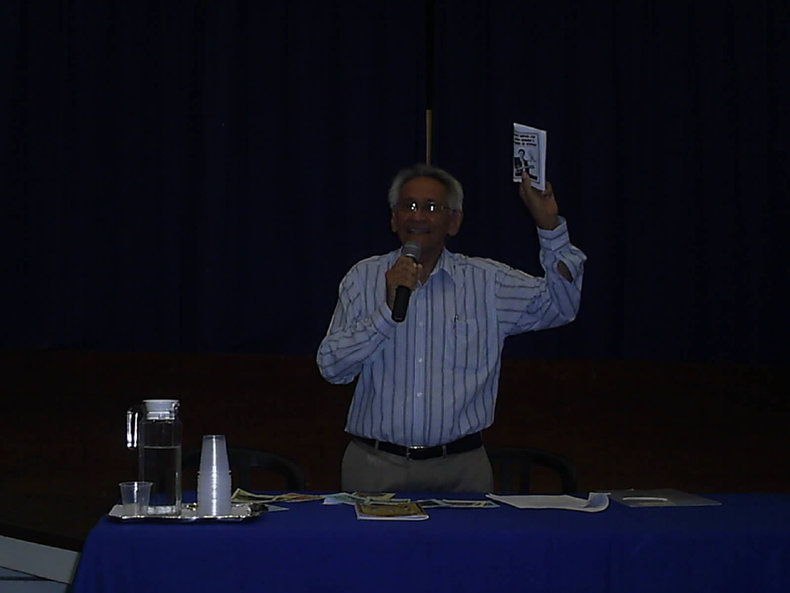 O presidente da Assoc. Estadual de Poetas Populares e da Academia de Trovas do Rio Grande do Norte,Dr. José Lucas de Barros, é uma dos palestrantes na Semana Cultural do CEI